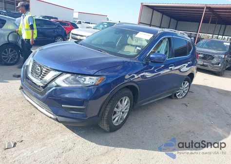 2020 Nissan Rogue Sv Fwd from USA, damaged, VIN KNMAT2MT8LP502407